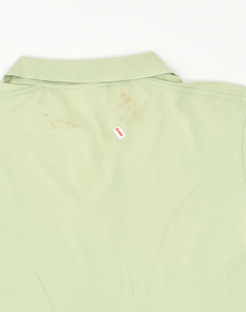 NIKE Mens Polo Shirt Medium Green Cotton | Vintage Nike | Thrift | Second-Hand Nike | Used Clothing | Messina Hembry 