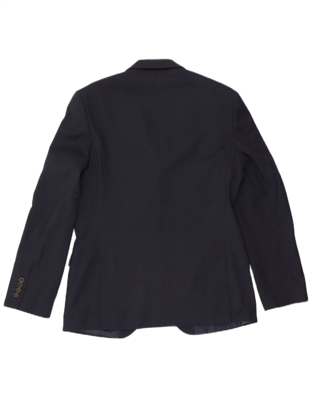 Marks & Spencer Mens 2 Button Blazer Jacket UK 40 Medium Navy Blue