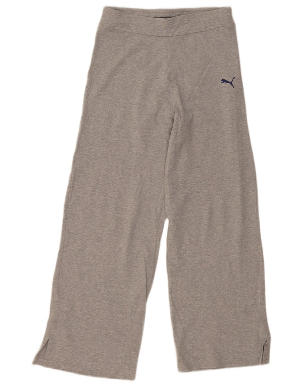 Puma Womens Leggings UK 14 Medium Grey
