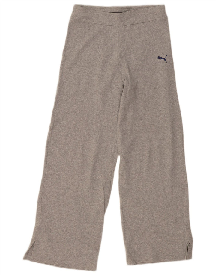 Puma Womens Leggings UK 14 Medium Grey