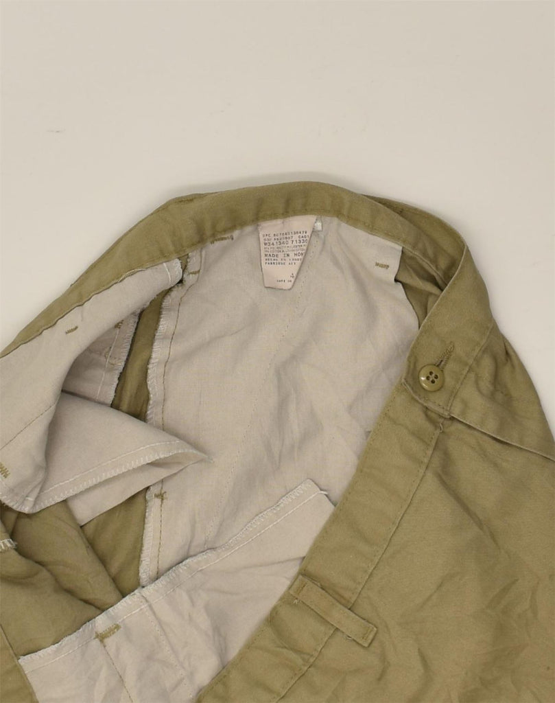 DICKIES Mens Cargo Shorts XL W38  Khaki Polyester | Vintage Dickies | Thrift | Second-Hand Dickies | Used Clothing | Messina Hembry 