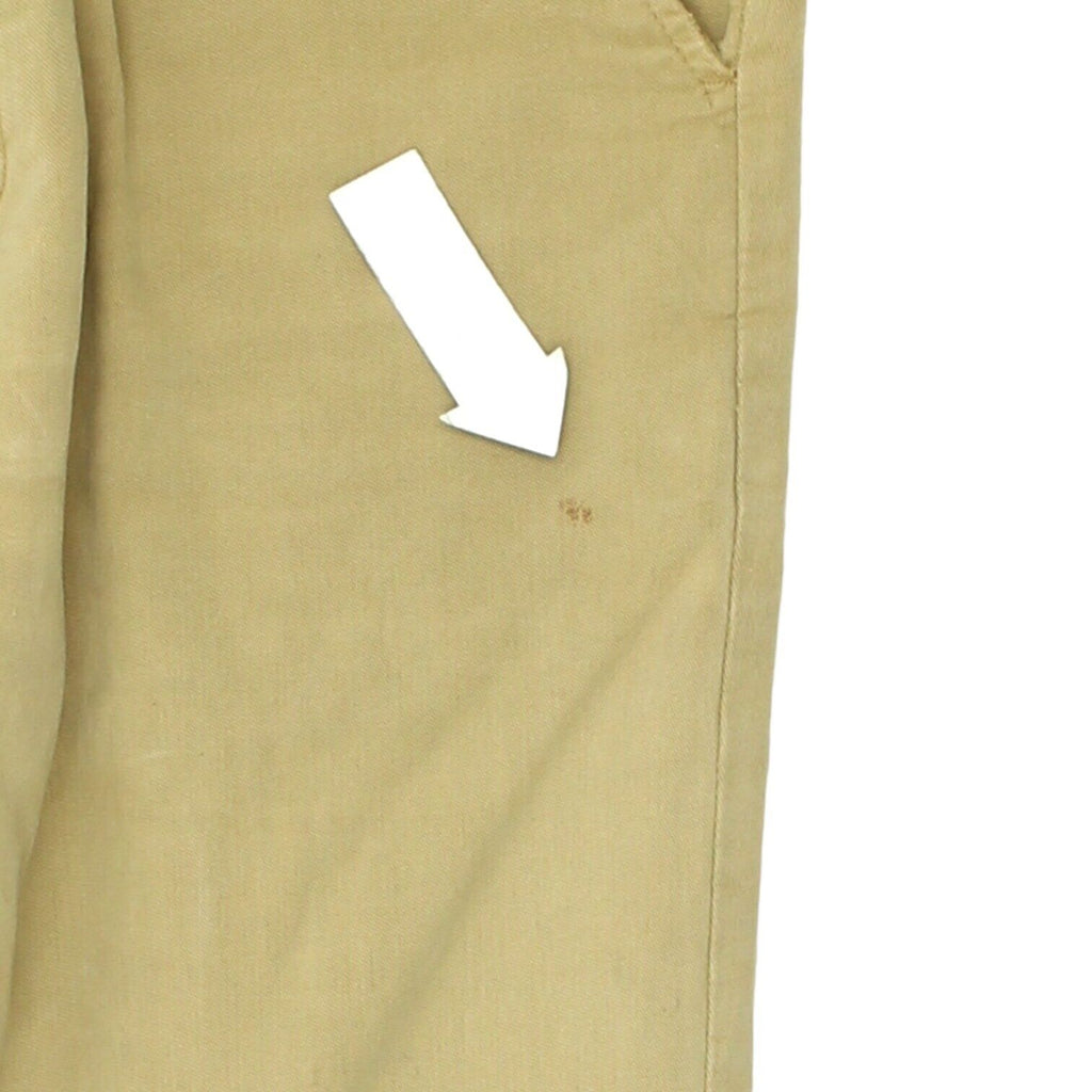 Timberland Mens Beige Heavy Cotton Chino Trousers | Vintage Retro VTG | Vintage Messina Hembry | Thrift | Second-Hand Messina Hembry | Used Clothing | Messina Hembry 