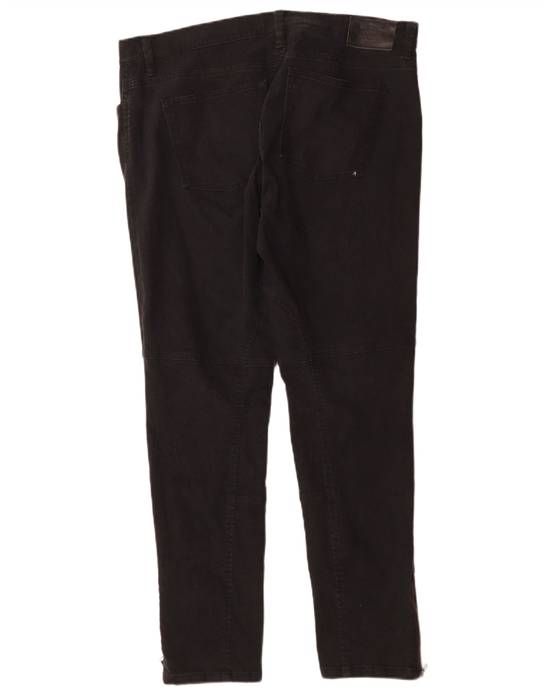 RALPH LAUREN Womens Slim Jeans US 14 XL W36 L29 Black Cotton