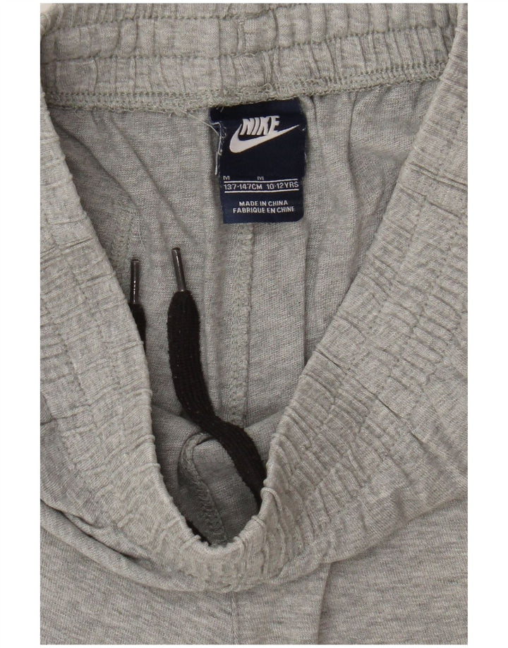 Nike Boys Graphic Sport Shorts 10-11 Years Medium Grey Cotton