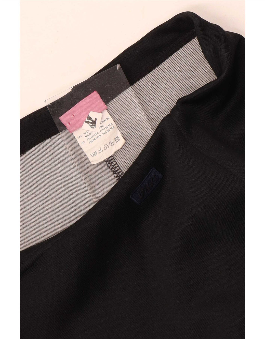 Asics Womens Tracksuit Trousers UK 16 Large Black Polyamide