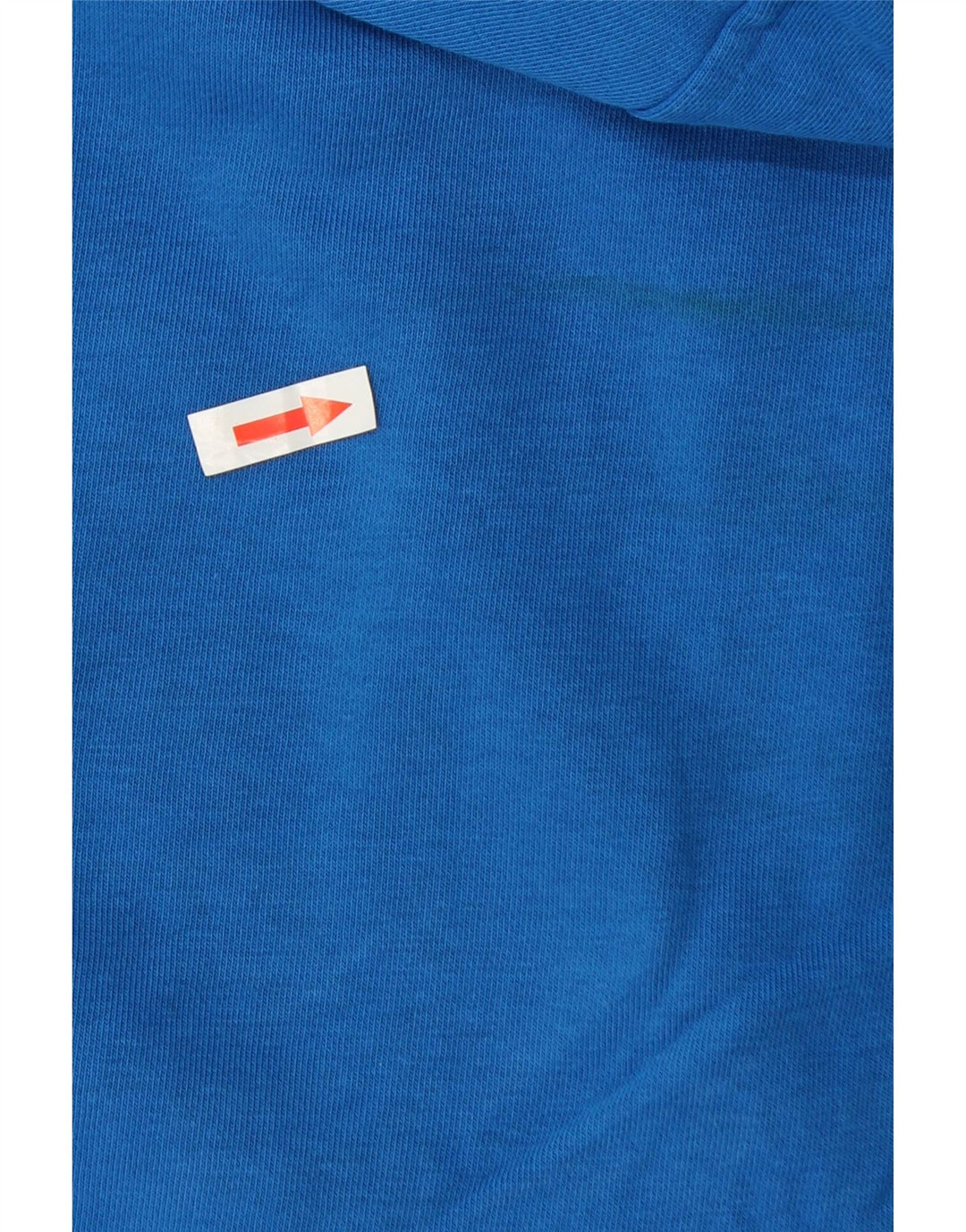 Ellesse Mens Graphic Zip Hoodie Sweater Medium Blue Cotton