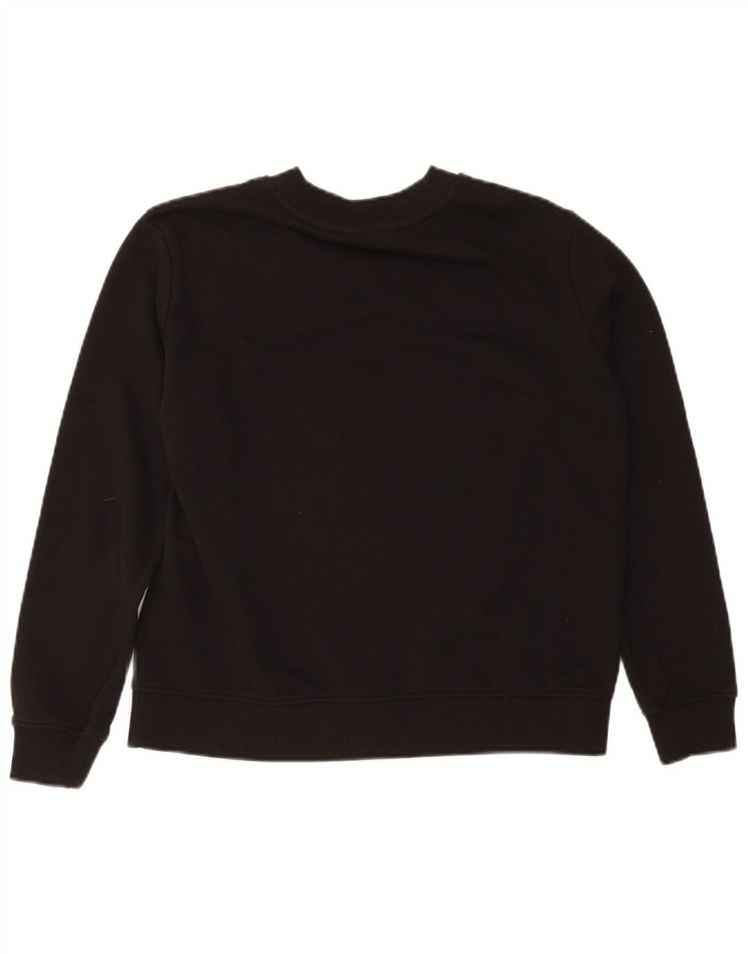 Calvin Klein Jeans Womens Sweatshirt Jumper UK 14 Medium Black Cotton