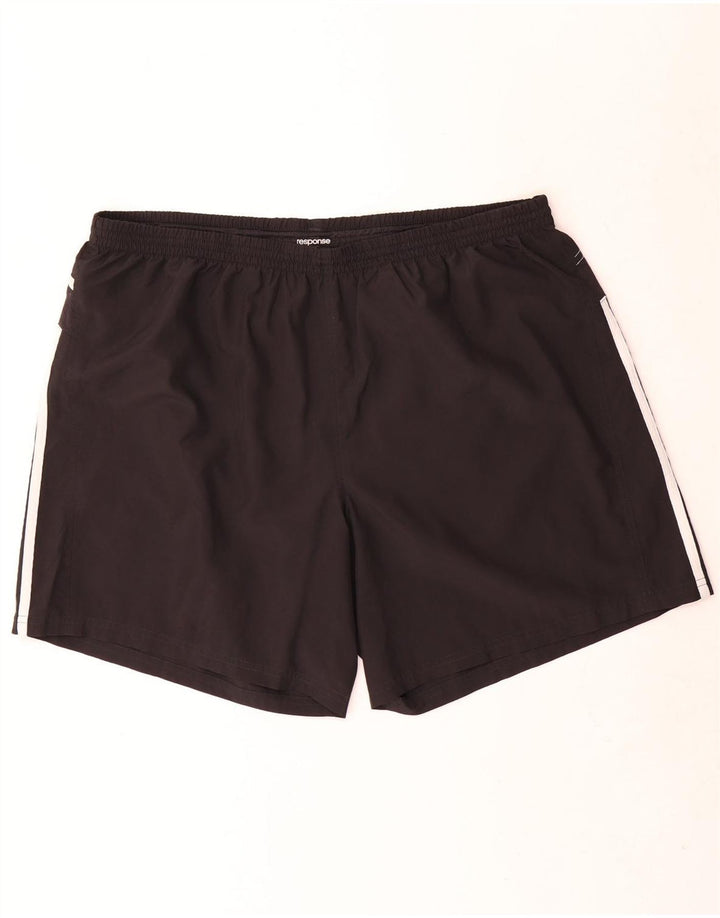 Adidas Mens Climalite Sport Shorts 2XL Black Polyester