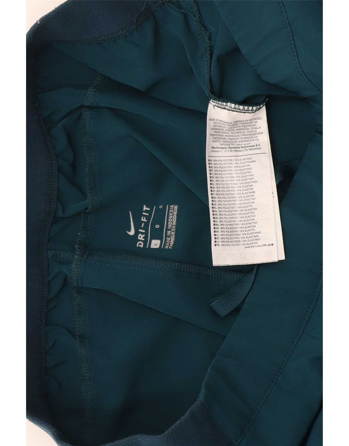 Nike Mens Dri Fit Sport Shorts Large Green Polyester