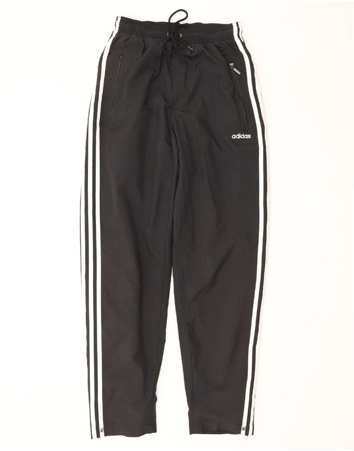 ADIDAS Womens Tracksuit Trousers UK 8 Small  Black Polyester