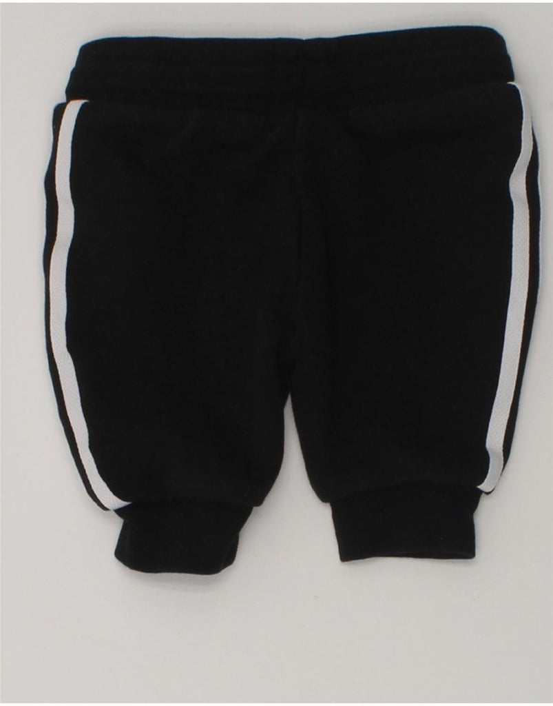 ADIDAS Baby Boys Joggers Tracksuit Trousers 0-3 Months Black Cotton | Vintage Adidas | Thrift | Second-Hand Adidas | Used Clothing | Messina Hembry 