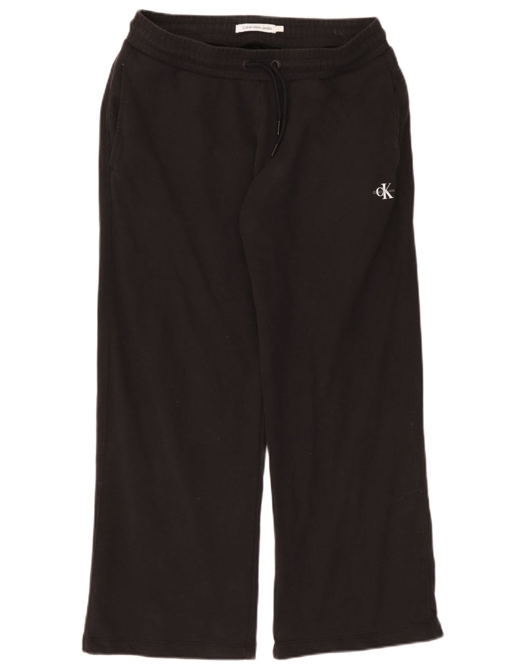 Calvin Klein Mens Tracksuit Trousers Large Black Cotton
