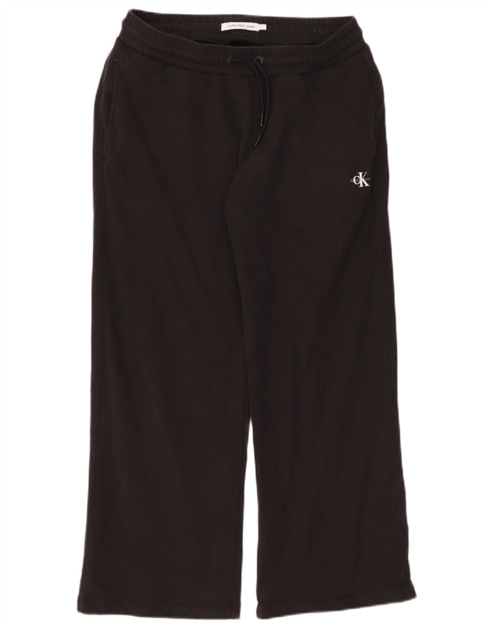 Calvin Klein Mens Tracksuit Trousers Large Black Cotton