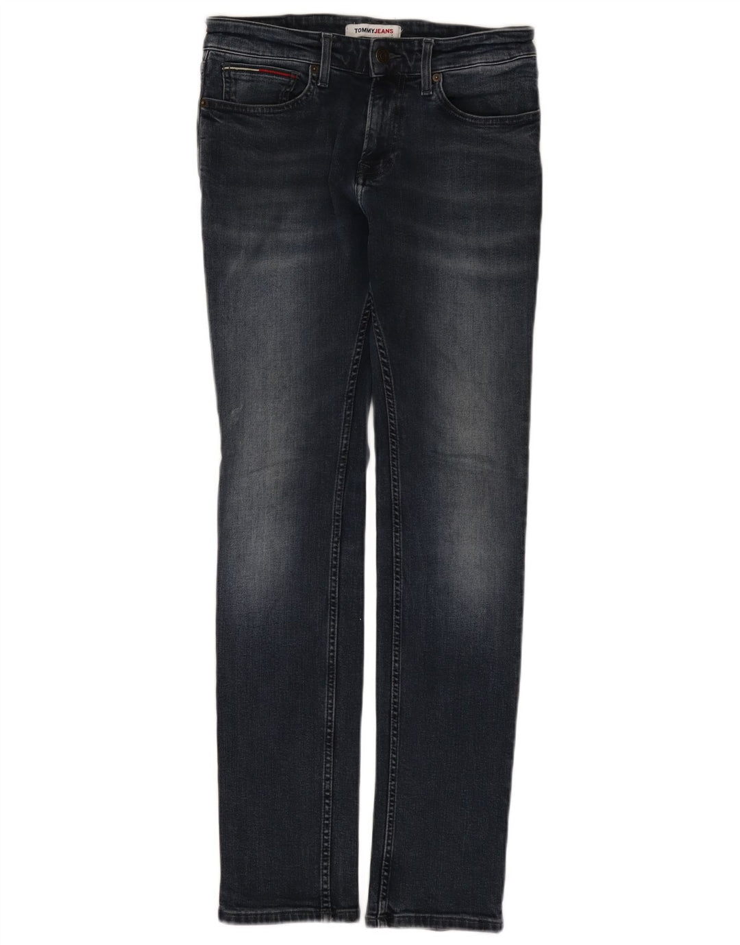 Tommy Hilfiger Mens Slim Jeans W30 L32 Navy Blue Cotton