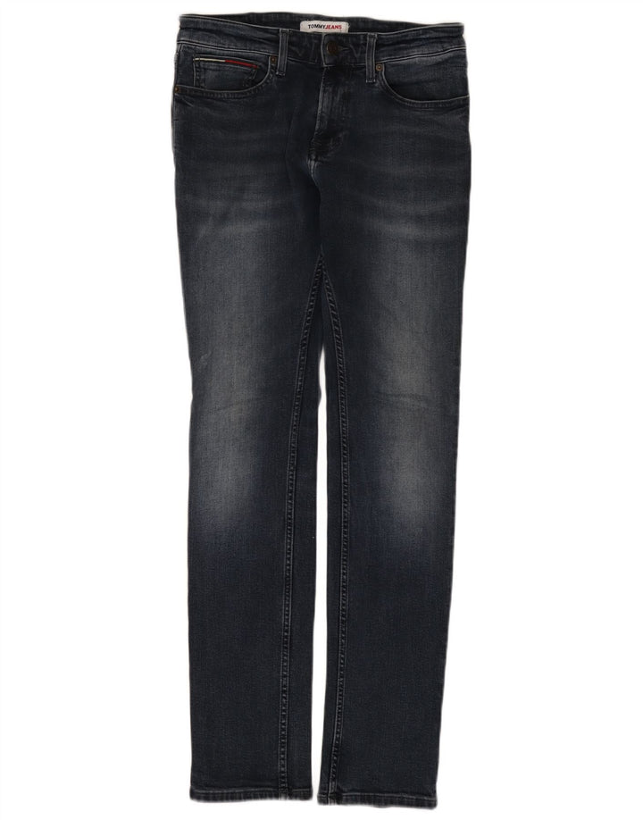 Tommy Hilfiger Mens Slim Jeans W30 L32 Navy Blue Cotton