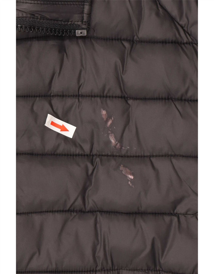 Invicta Mens Padded Jacket UK 40 Large Black Polyamide
