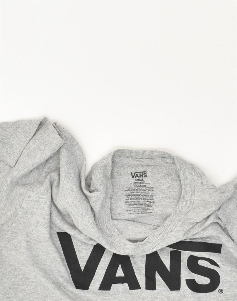 VANS Mens Graphic T-Shirt Top Small Grey Cotton | Vintage Vans | Thrift | Second-Hand Vans | Used Clothing | Messina Hembry 