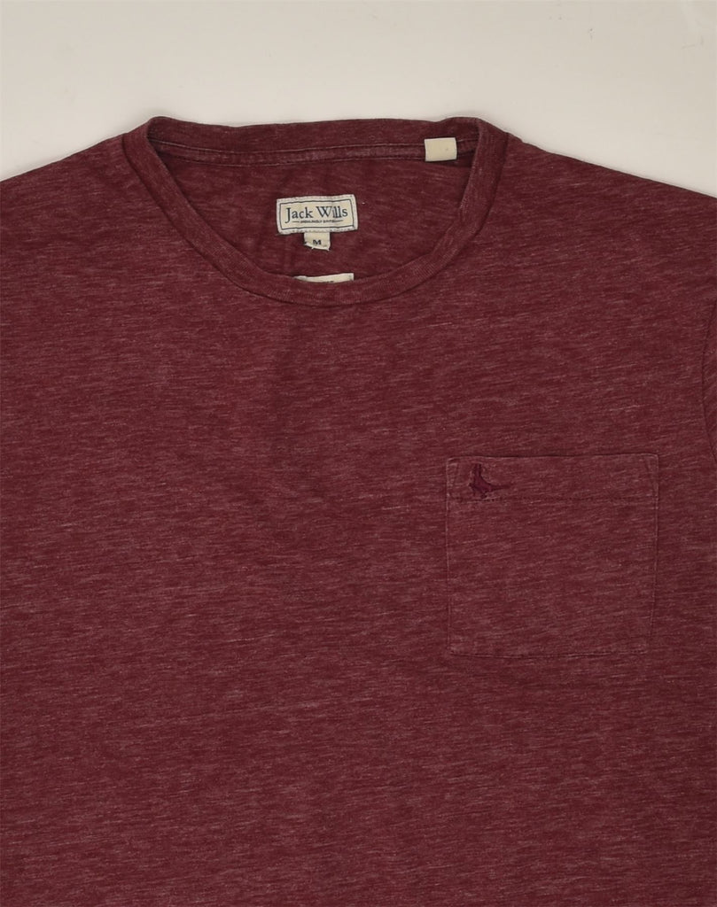 JACK WILLS Mens T-Shirt Top Medium Red Cotton | Vintage Jack Wills | Thrift | Second-Hand Jack Wills | Used Clothing | Messina Hembry 