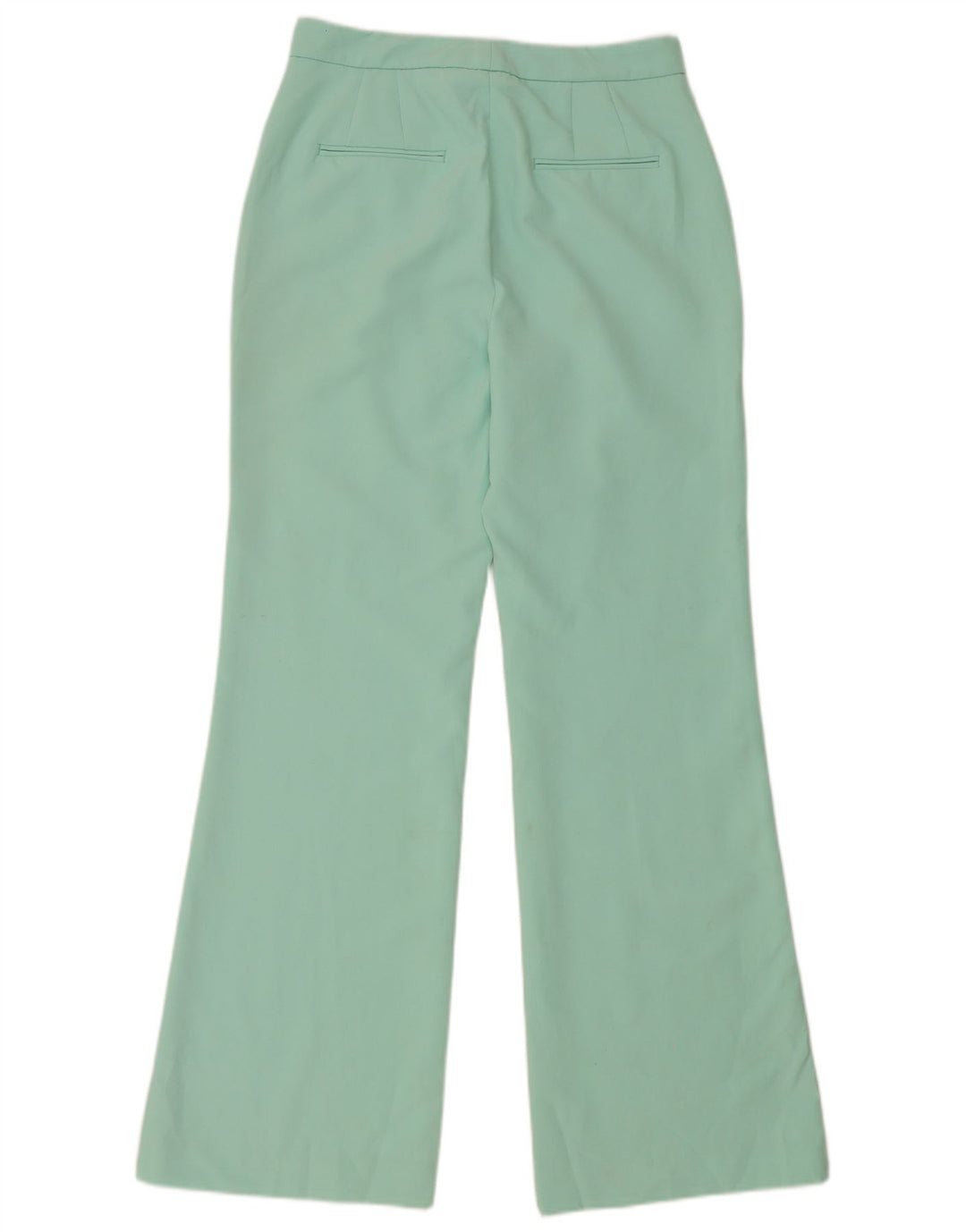 Zara Womens Bootcut Casual Trousers Small W26 L31 Green
