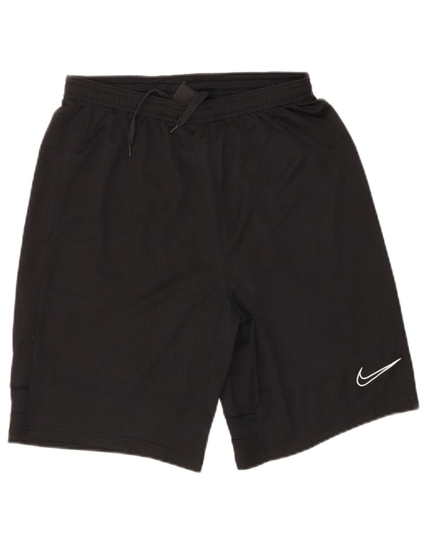 Nike Boys Dri Fit Sport Shorts 13-14 Years XL Black Polyester