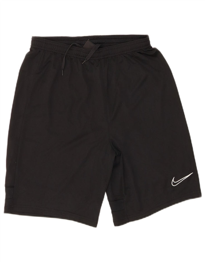 Nike Boys Dri Fit Sport Shorts 13-14 Years XL Black Polyester