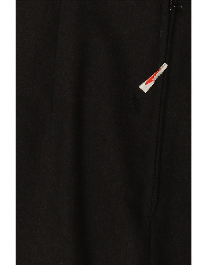 Sisley Womens Mini Pencil Skirt W30 Medium Grey Wool