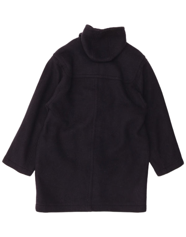 POP 84 Mens Hooded Duffle Coat UK 38 Medium Navy Blue