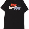 Nike Mens Graphic T-Shirt Top Small Black Cotton