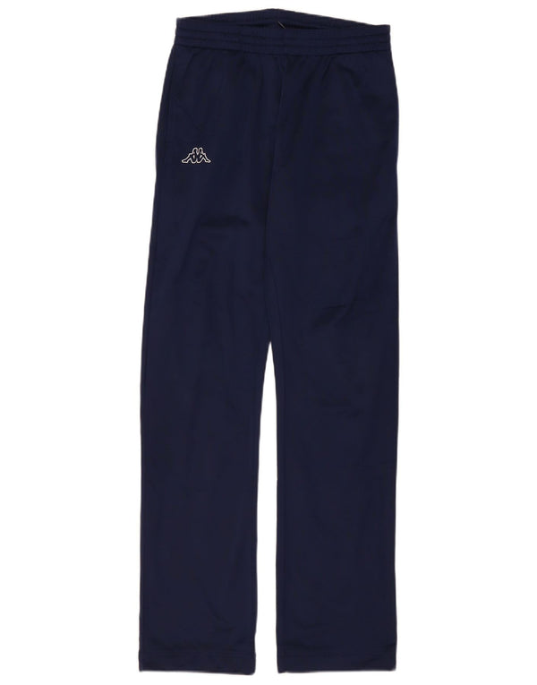 Kappa Mens Tracksuit Trousers Small Navy Blue Polyester