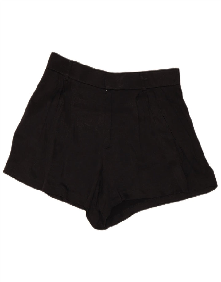 Zara Womens Pegged Casual Shorts Medium W28 Black