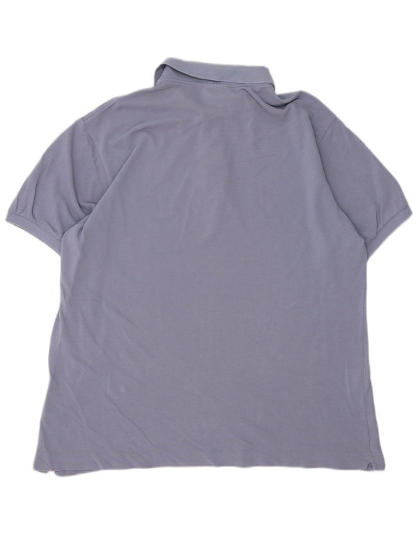Lacoste Mens Polo Shirt Size 6 XL Purple Cotton