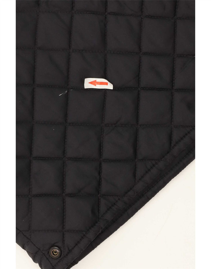 Fila Mens Quilted Jacket IT 50 Medium Navy Blue Polyamide