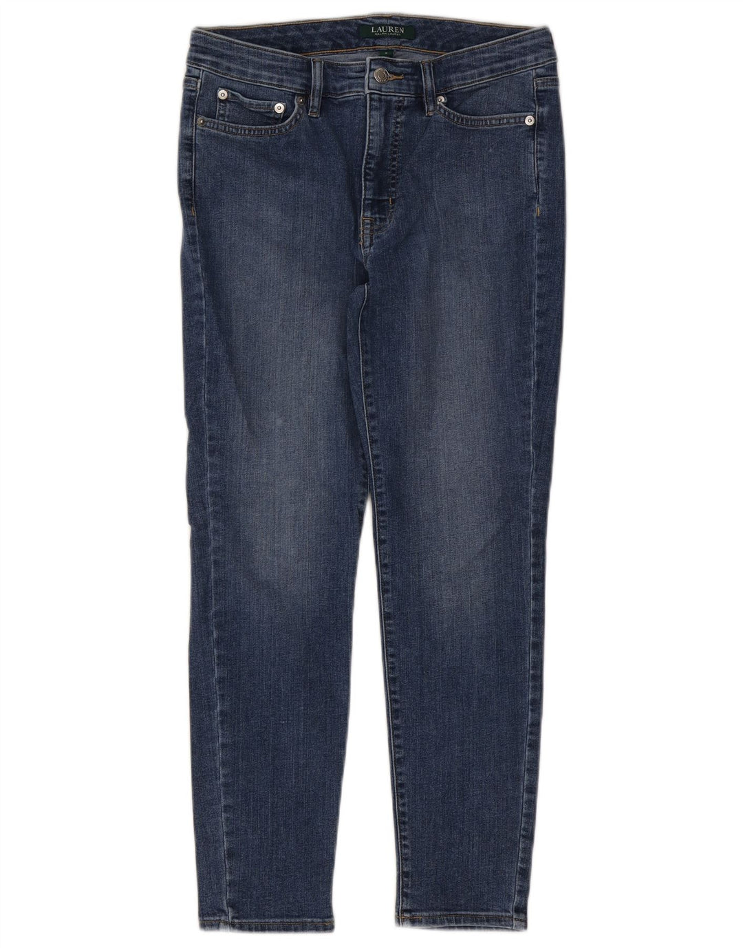 Ralph Lauren Womens Slim Jeans US 6 Medium W30 L26 Blue Cotton