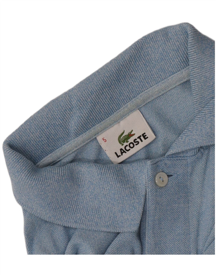 Lacoste Mens Polo Shirt Size 5 Large Blue