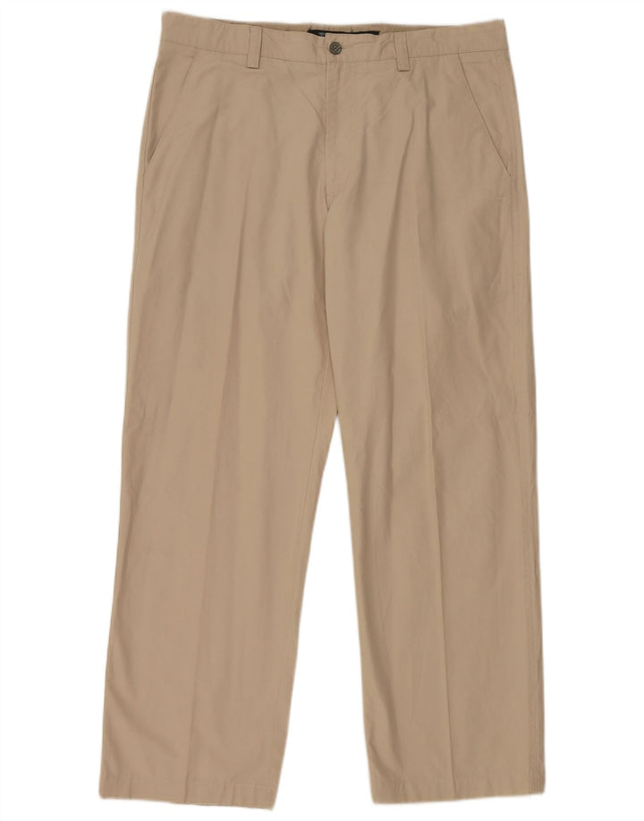 Dockers Mens Regular Fit Chino Trousers W34 L30 Beige