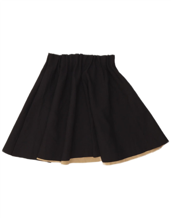 Zara Womens A-Line Skirt Medium W28  Black