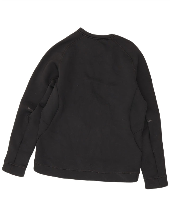Nike Mens Therma-Fit Sweatshirt Jumper Large Black Polyester
