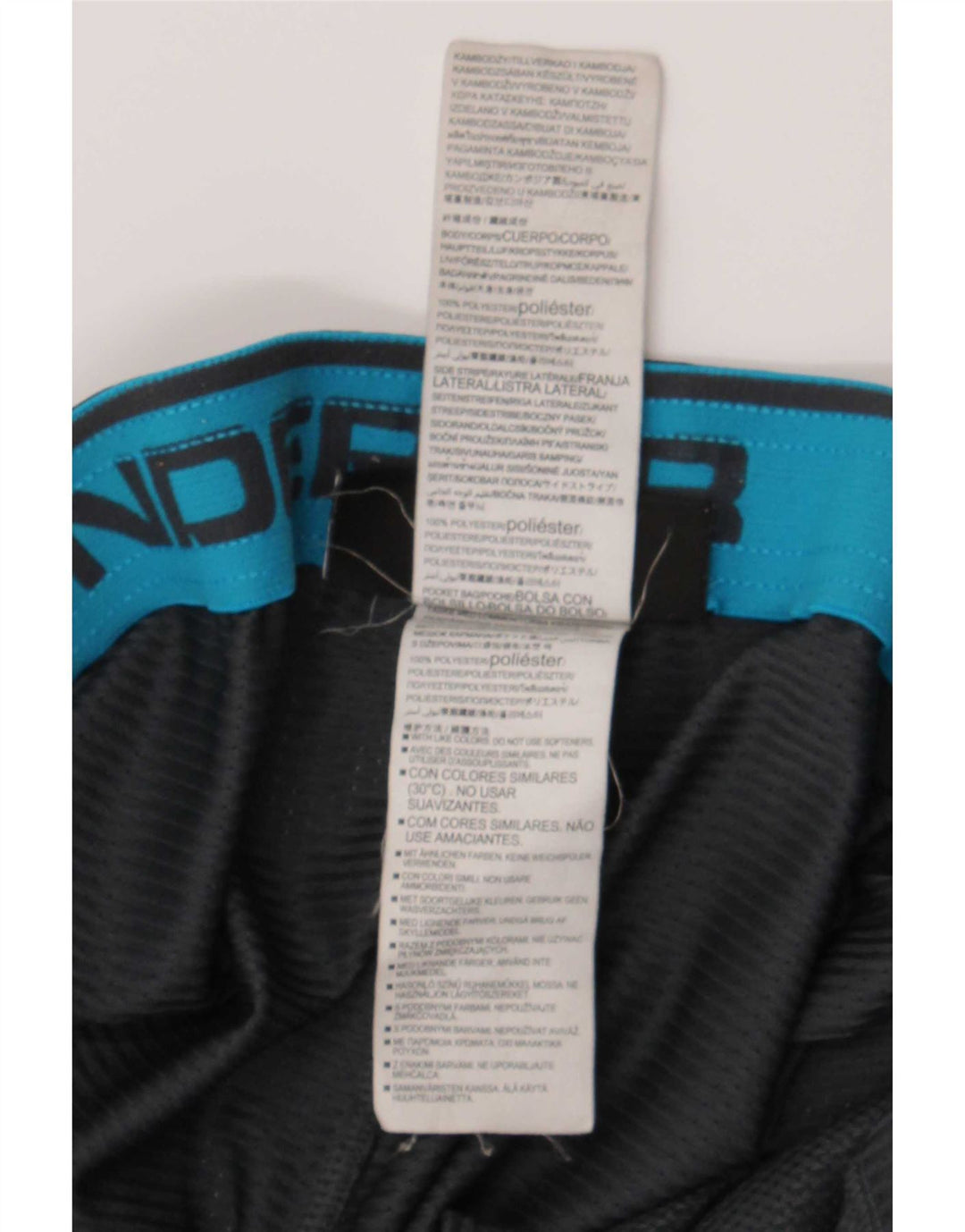 Under Armour Mens Sport Shorts 2XL Grey Colourblock Polyester