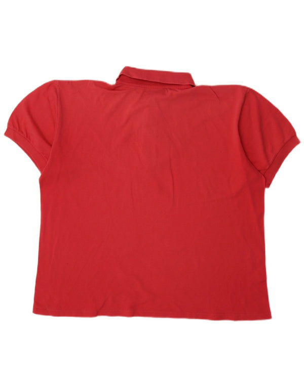 Gymnasium Mens Polo Shirt Large Pink Sports