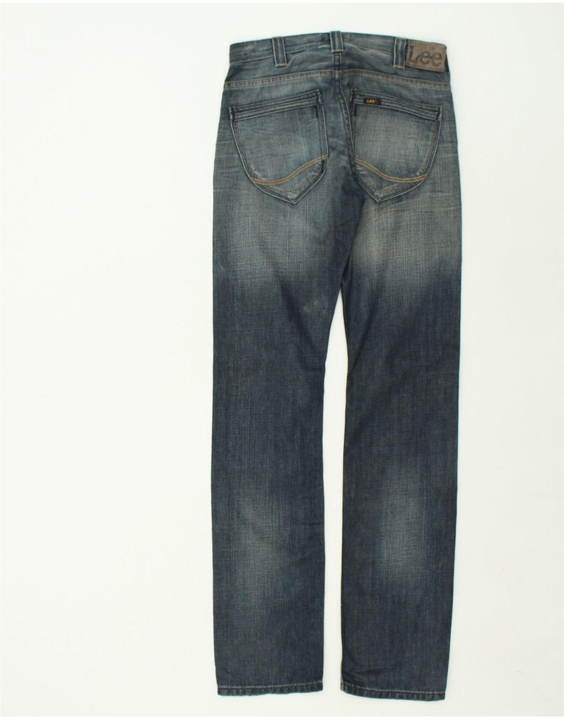 LEE Mens Straight Jeans W28 L34 Blue Cotton | Vintage Lee | Thrift | Second-Hand Lee | Used Clothing | Messina Hembry 