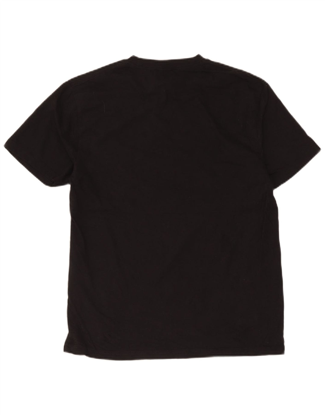 Diesel Mens Graphic T-Shirt Top Medium Black