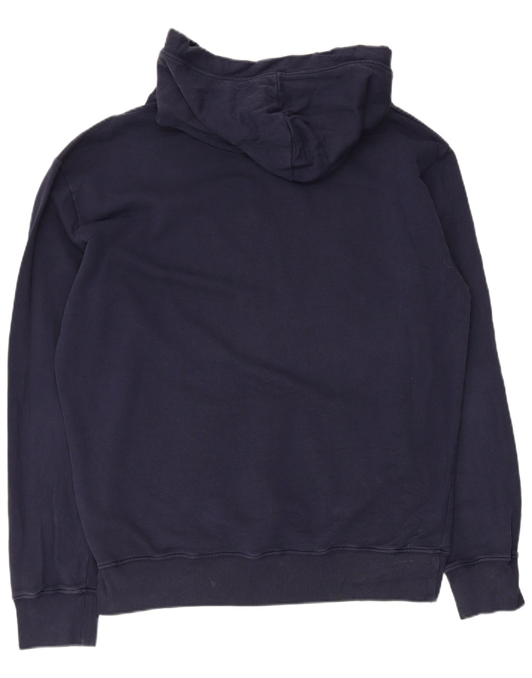Converse Mens Graphic Hoodie Jumper Large Navy Blue Cotton