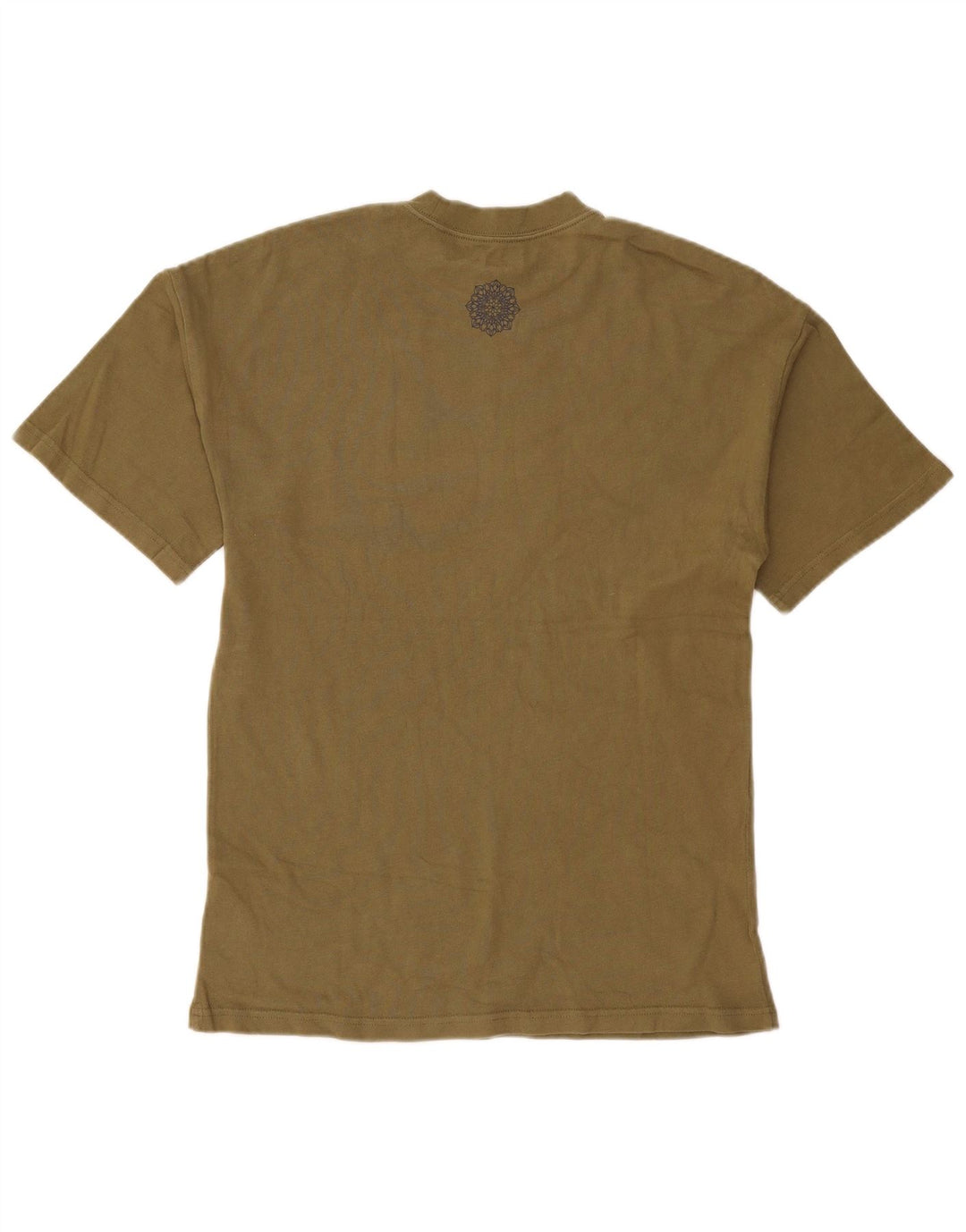 Timberland Mens T-Shirt Top Small Khaki Cotton