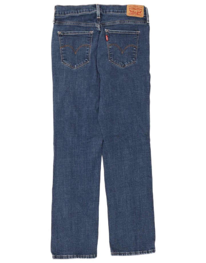 Levi's Womens 314 Shaping Straight Jeans W28 L27 Blue