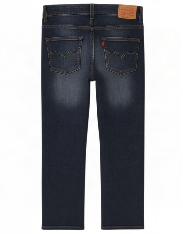 Levi's Boys 511 Slim Jeans 11-12 Years W28 L23 Navy Blue Cotton
