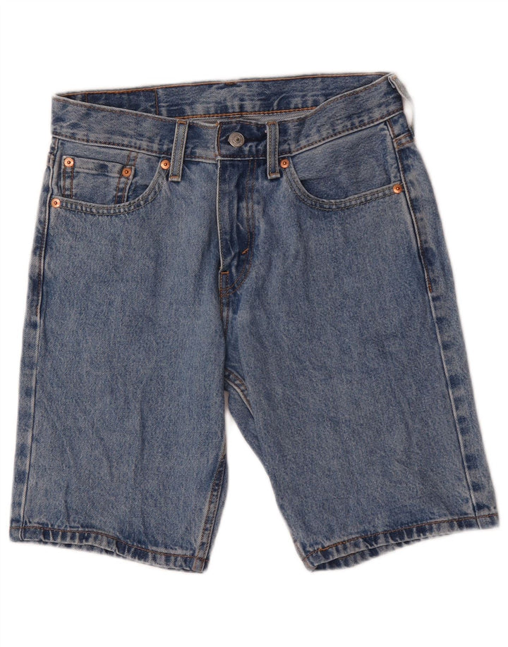 Levi's Mens 405 Standard Fit Denim Shorts W28 Small Blue Cotton