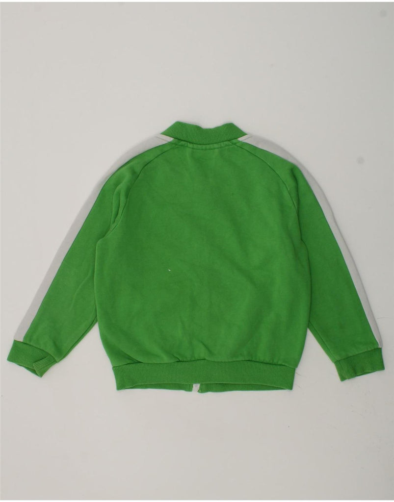 PUMA Boys Tracksuit Top Jacket 3-4 Years Green Colourblock Cotton | Vintage Puma | Thrift | Second-Hand Puma | Used Clothing | Messina Hembry 