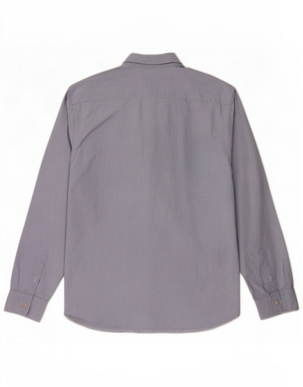 Ted Baker Mens Shirt Size 4 Large Blue