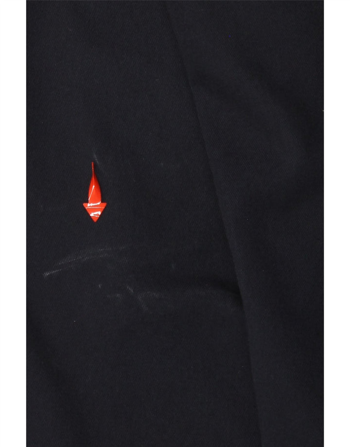 DICKIES Mens Straight Chino Trousers W30 L32 Navy Blue Polyester