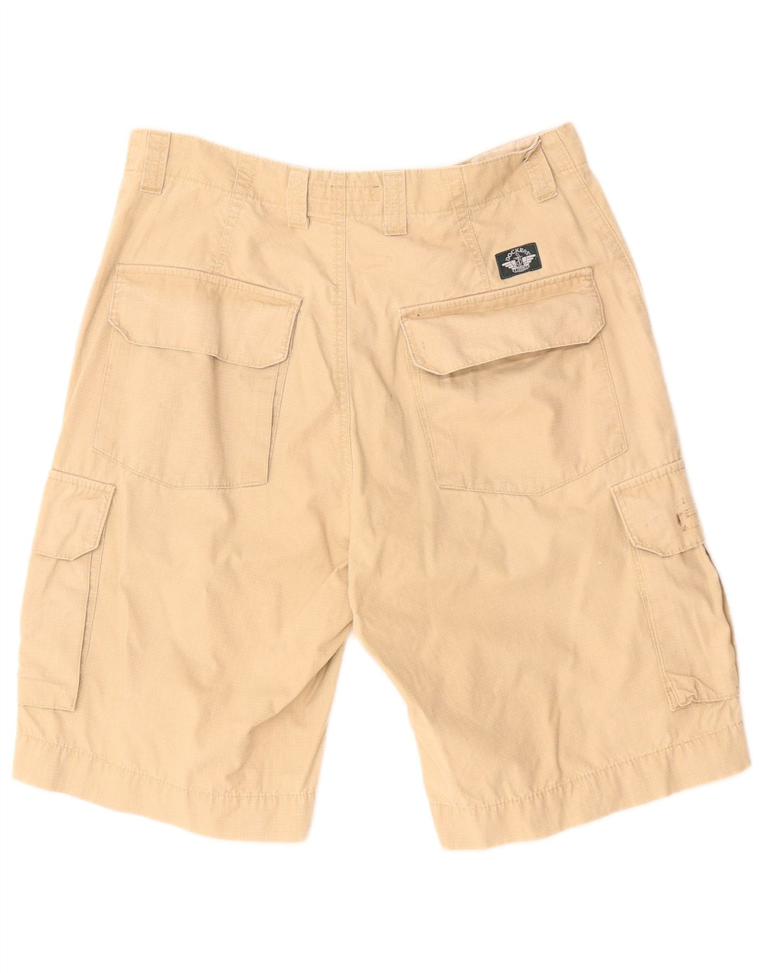DOCKERS Womens Khakis Cargo Shorts W33 Medium Beige